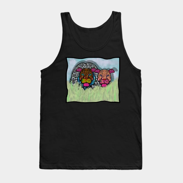 Lions Tank Top by Zenferren